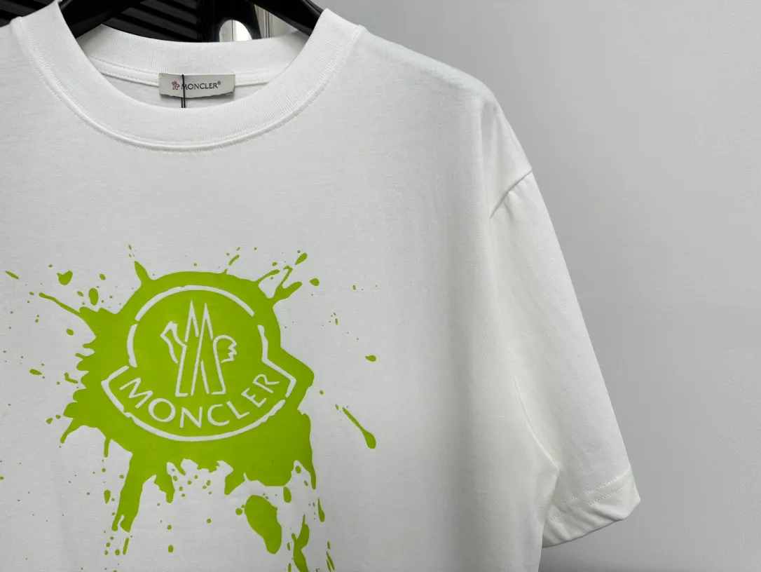 【Moncler】 24ss New Arrival t logo ~ Breathable， ， ， ! ， ， ：Black White Size：XS-L